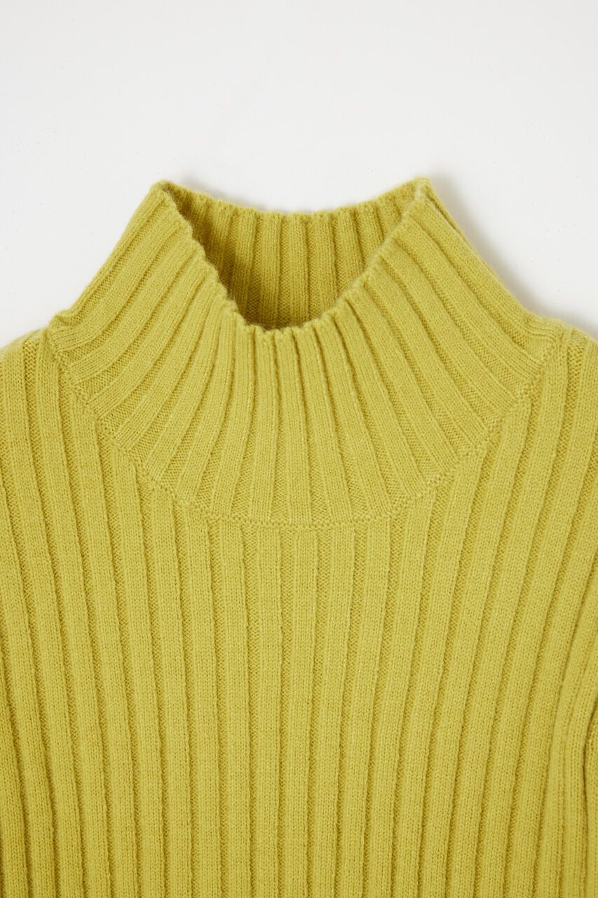 SLY「SHOULDER ZIP OPEN RIB MG トップス」|ニット・セーター|