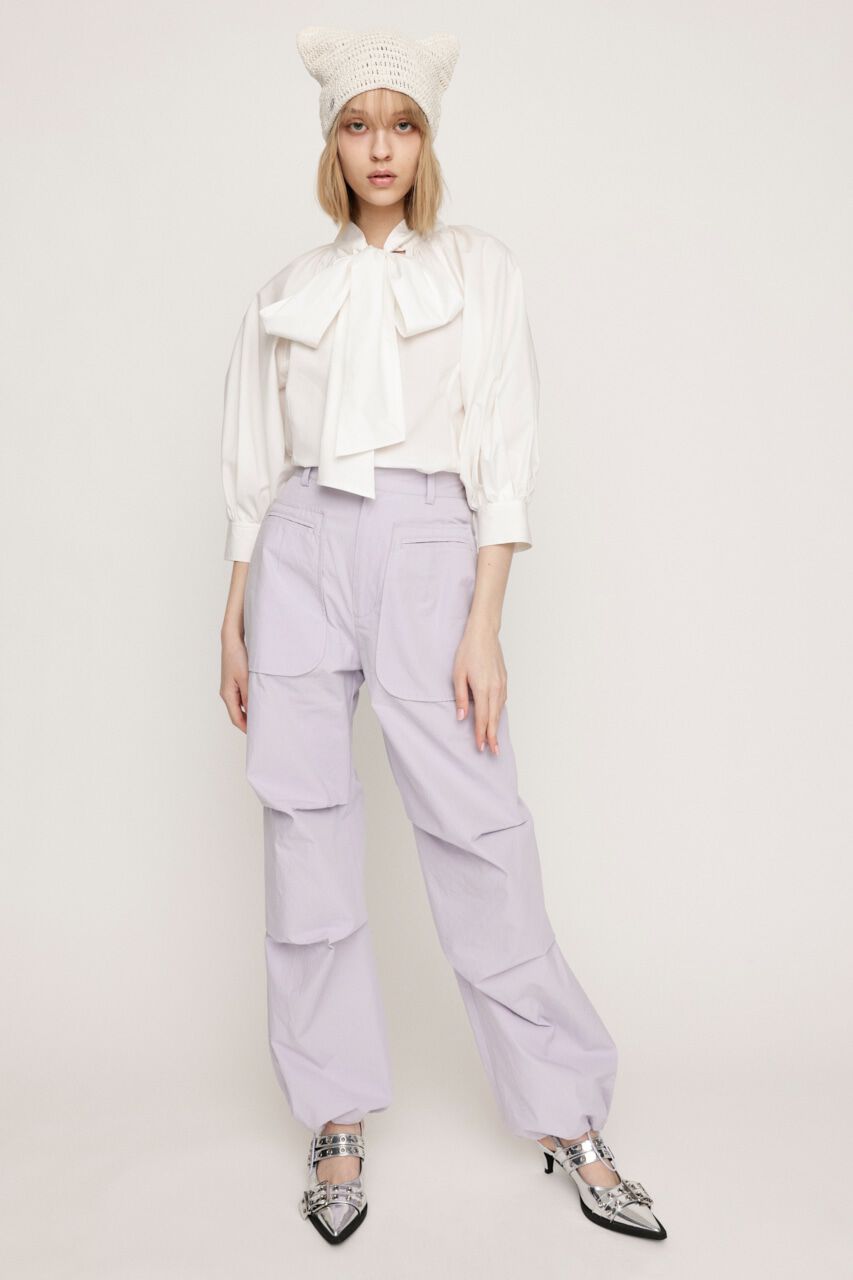 SLY「2WAY VOLUME SLEEVE STITCH ブラウス」|シャツ・ブラウス|