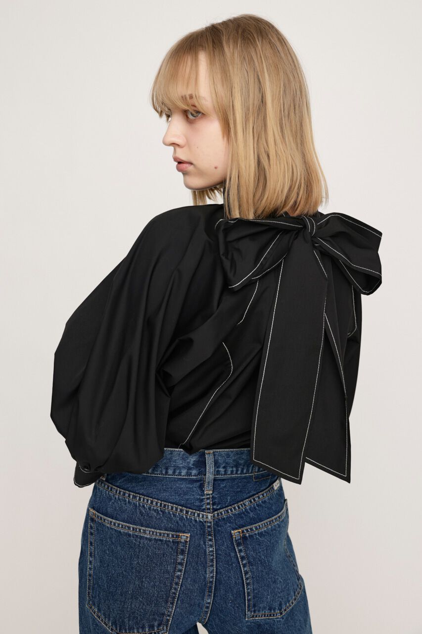 SLY「2WAY VOLUME SLEEVE STITCH ブラウス」|シャツ・ブラウス|