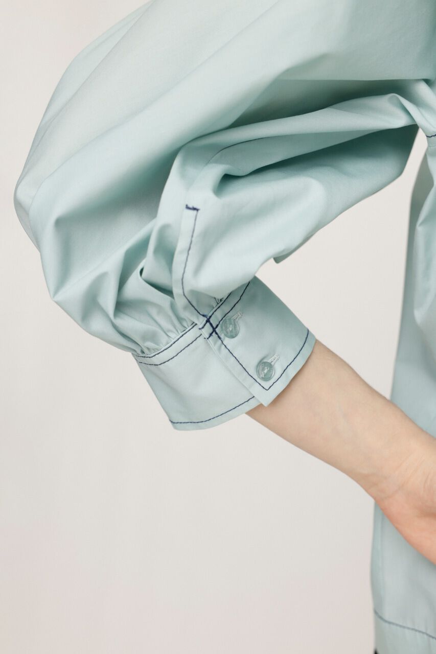 SLY「2WAY VOLUME SLEEVE STITCH ブラウス」|シャツ・ブラウス|
