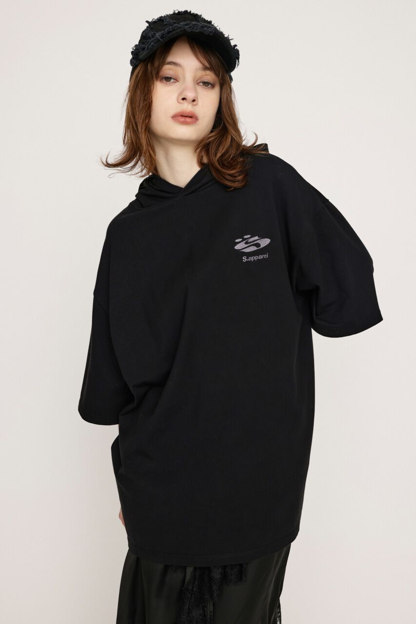 SLY「OVER SIZE HOODED Tシャツ」|Tシャツ・カットソー|