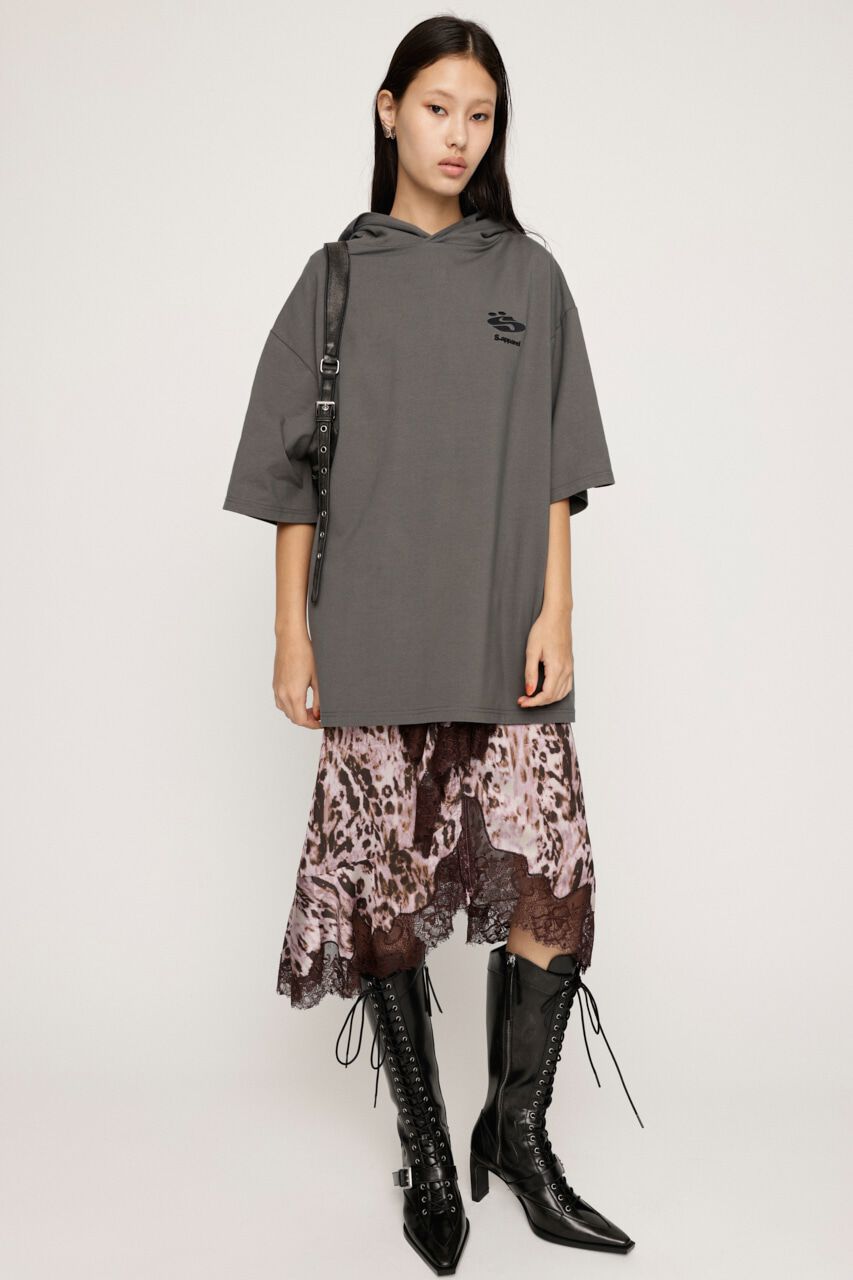 SLY「OVER SIZE HOODED Tシャツ」|Tシャツ・カットソー|