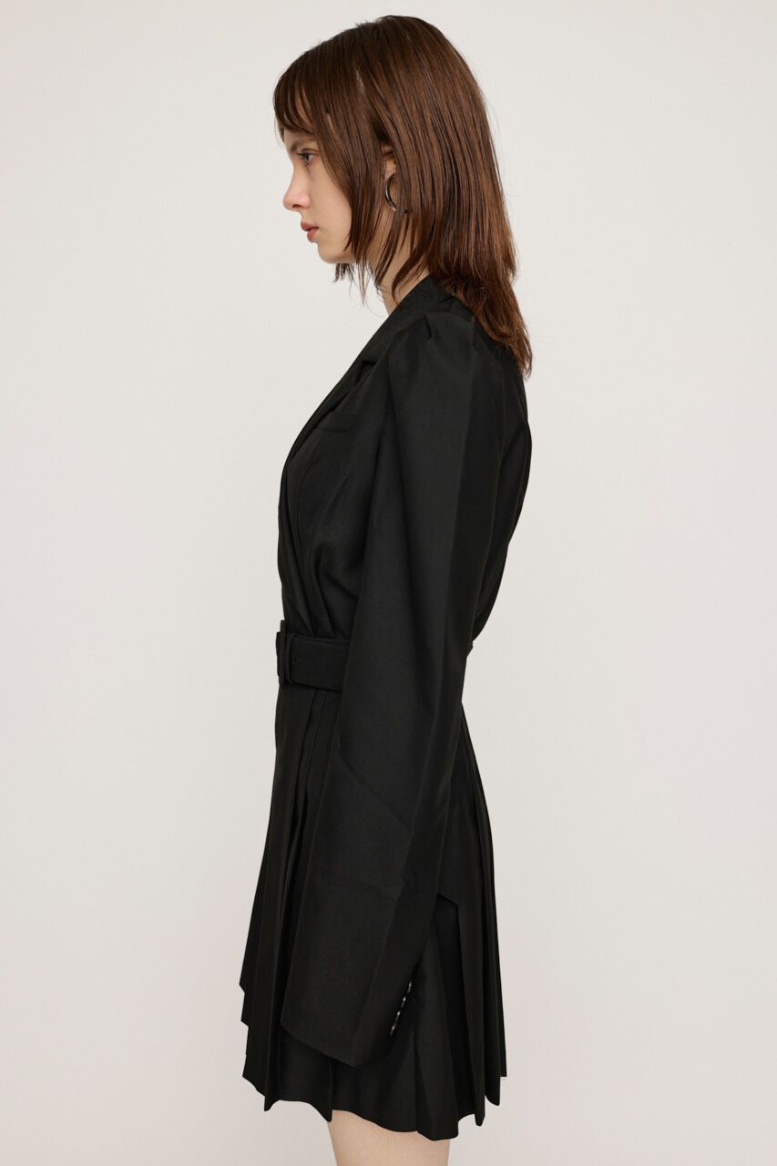 SLY「TAILORED PLEATS ショートワンピース」|ワンピース|