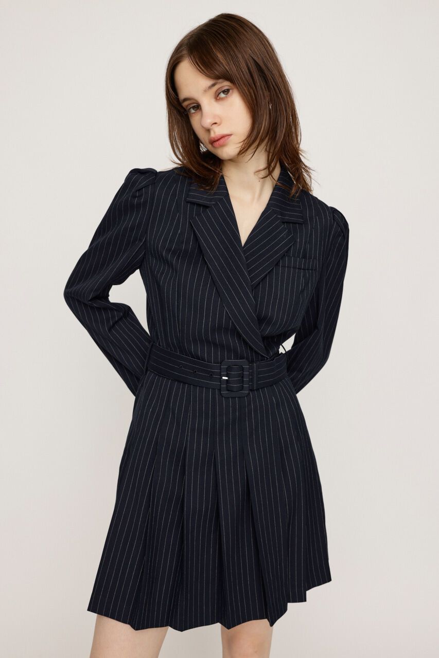 SLY「TAILORED PLEATS ショートワンピース」|ワンピース|Multi_1