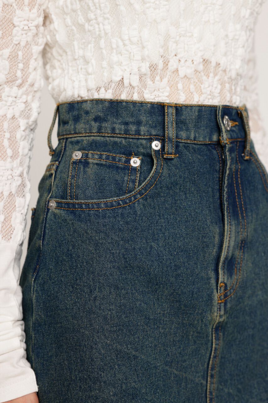 SLY「DENIM S／SK-AB」|スカート|