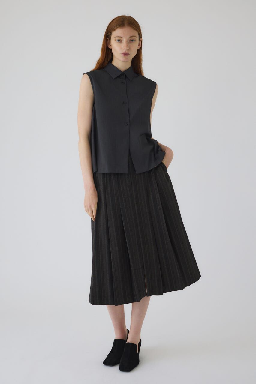 RIM.ARK 「Cut off pleats SK」|スカート|