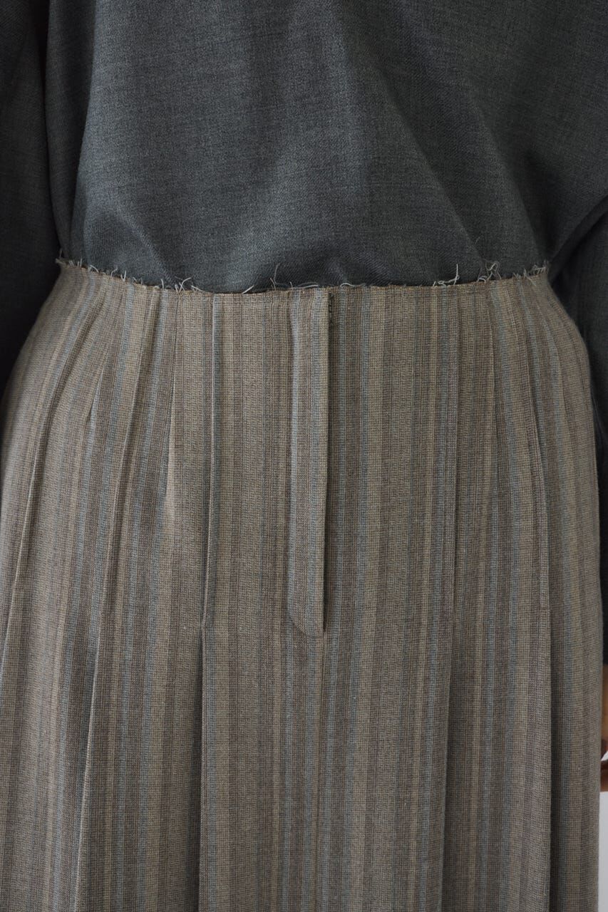 RIM.ARK 「Cut off pleats SK」|スカート|