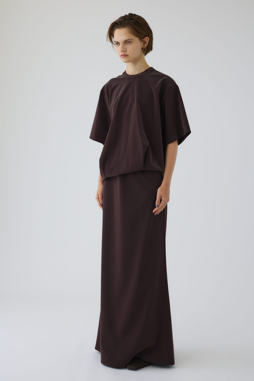 RIM.ARK 「Shimmer asymmetry tops」|シャツ・ブラウス|