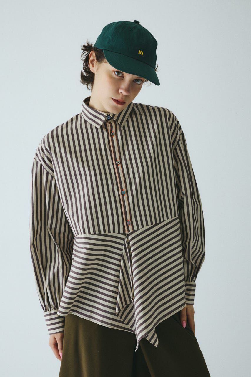 HeRIN.CYE「Flare hem shirt」|シャツ・ブラウス|