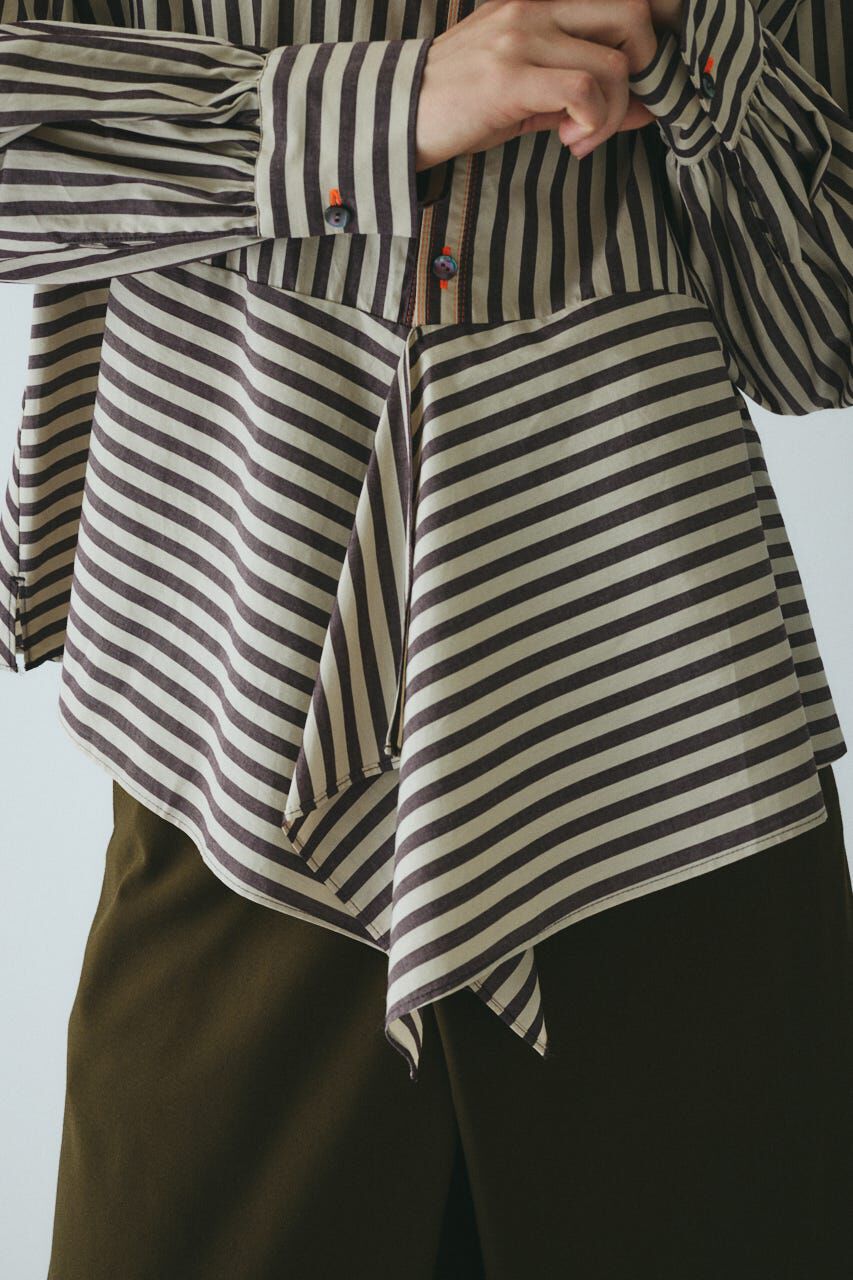 HeRIN.CYE「Flare hem shirt」|シャツ・ブラウス|