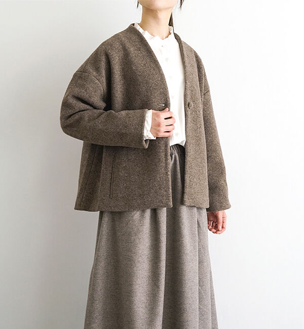 オオカミとフクロウ「オオカミと真夜中のティータイム&ldquo;はおり&rdquo;」|その他|ブラウン