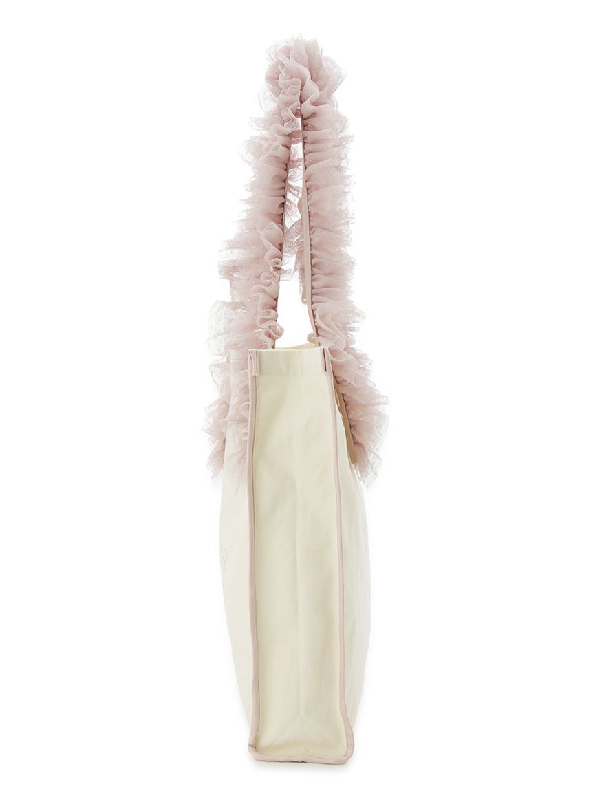 SNIDEL HOME「チュールキャンバスバッグ」|ハンドバッグ|