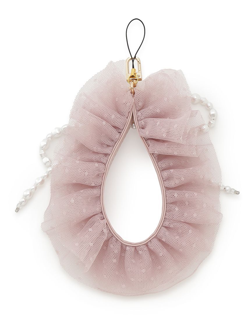 SNIDEL HOME「チュールフリルストラップ」|キーケース|