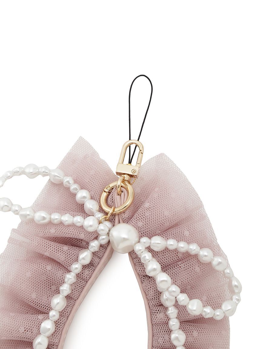 SNIDEL HOME「チュールフリルストラップ」|キーケース|