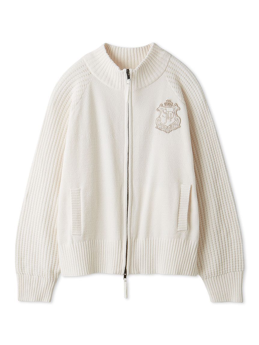 SNIDEL HOME「ジップアップニットカーディガン」|ルームウェア|