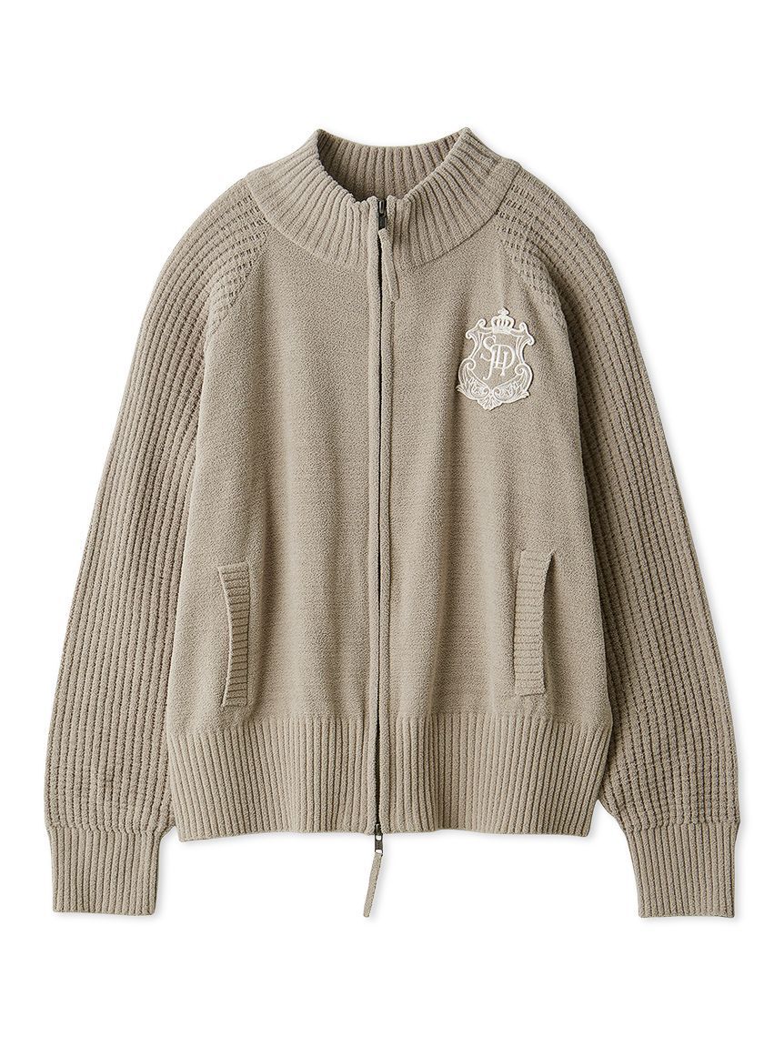 SNIDEL HOME「ジップアップニットカーディガン」|ルームウェア|