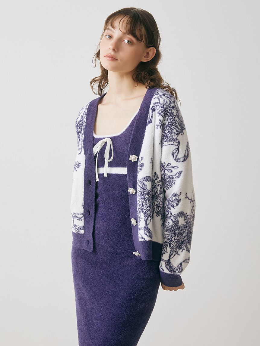 SNIDEL HOME「【5th Anniversary】ジュイジャガードカーディガン」|ルームウェア|