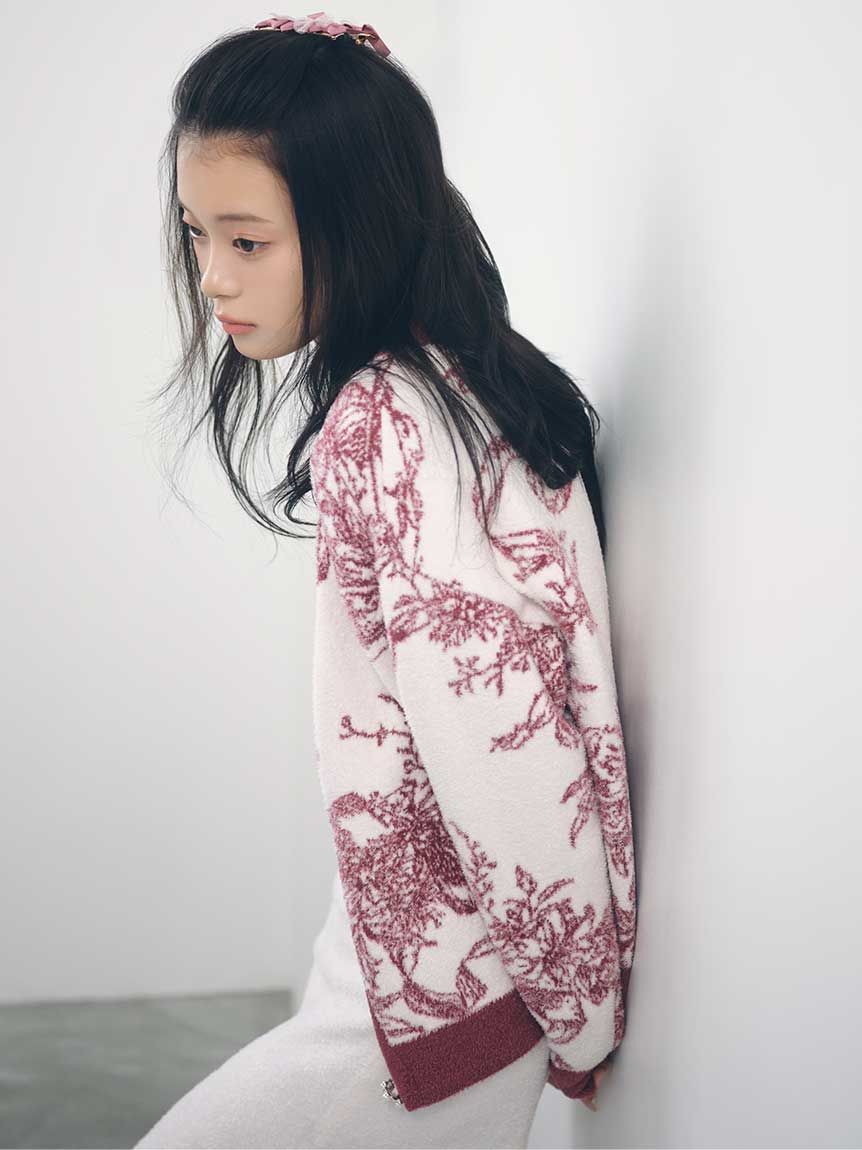 SNIDEL HOME「【5th Anniversary】ジュイジャガードカーディガン」|ルームウェア|