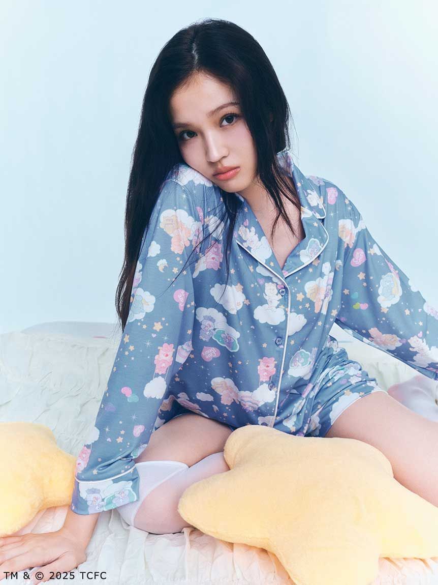 SNIDEL HOME「【Care Bears(TM)】総柄ショートパンツ」|ルームウェア|