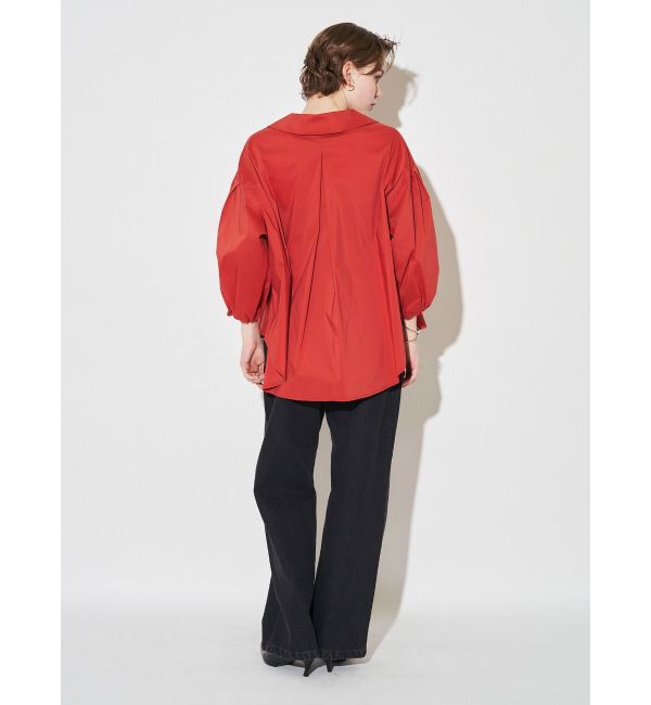 ELENDEEK「SKIPPER VOLUME SLEEVE BL」|シャツ・ブラウス|