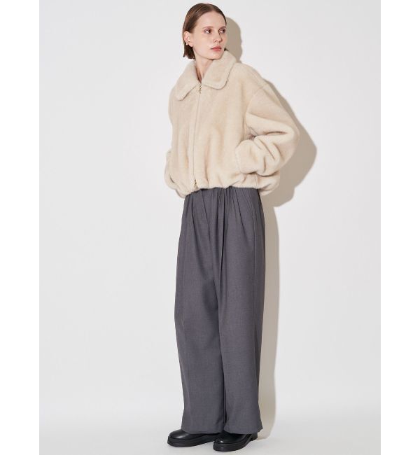 ELENDEEK「FUR ZIP BZ」|ブルゾン・スタジャン|