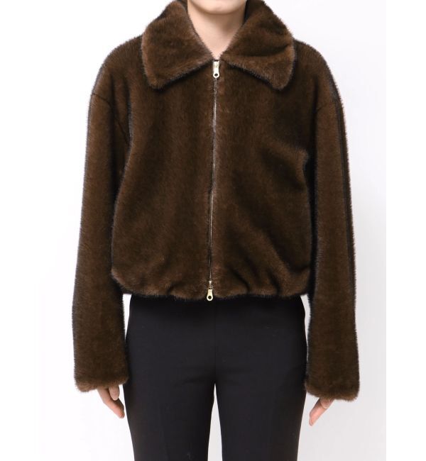 ELENDEEK「FUR ZIP BZ」|ブルゾン・スタジャン|
