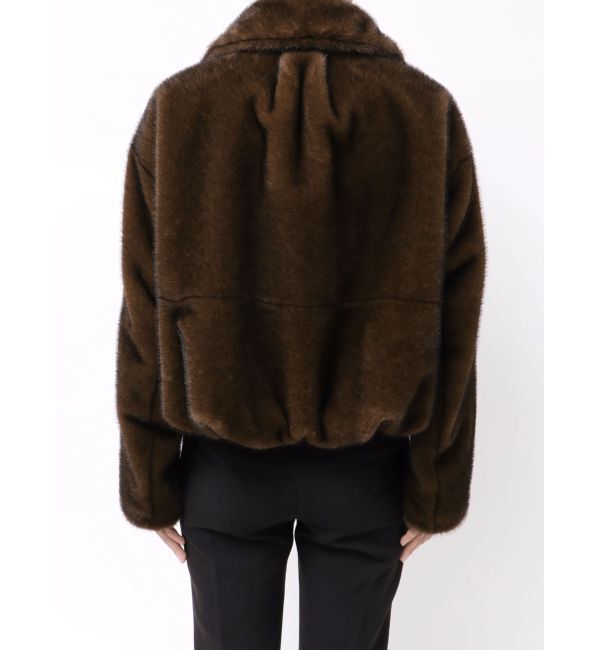 ELENDEEK「FUR ZIP BZ」|ブルゾン・スタジャン|