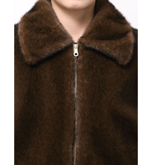 ELENDEEK「FUR ZIP BZ」|ブルゾン・スタジャン|