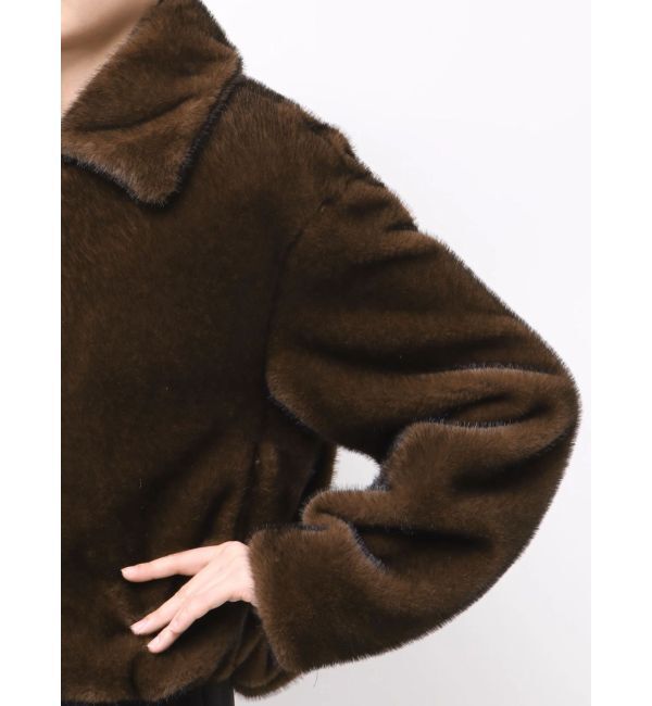 ELENDEEK「FUR ZIP BZ」|ブルゾン・スタジャン|