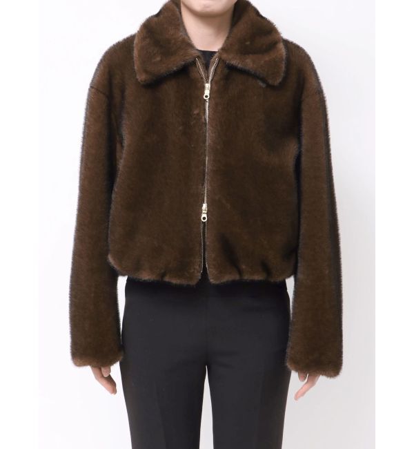 ELENDEEK「FUR ZIP BZ」|ブルゾン・スタジャン|