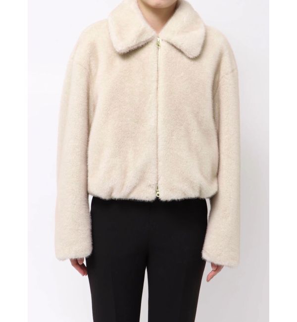 ELENDEEK「FUR ZIP BZ」|ブルゾン・スタジャン|
