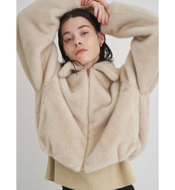 ELENDEEK「FUR ZIP BZ」|ブルゾン・スタジャン|