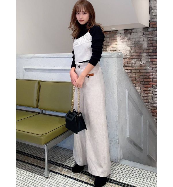 RESEXXY「バイカラーツイードビスチェ【セットアップ着用可能】」|シャツ・ブラウス|