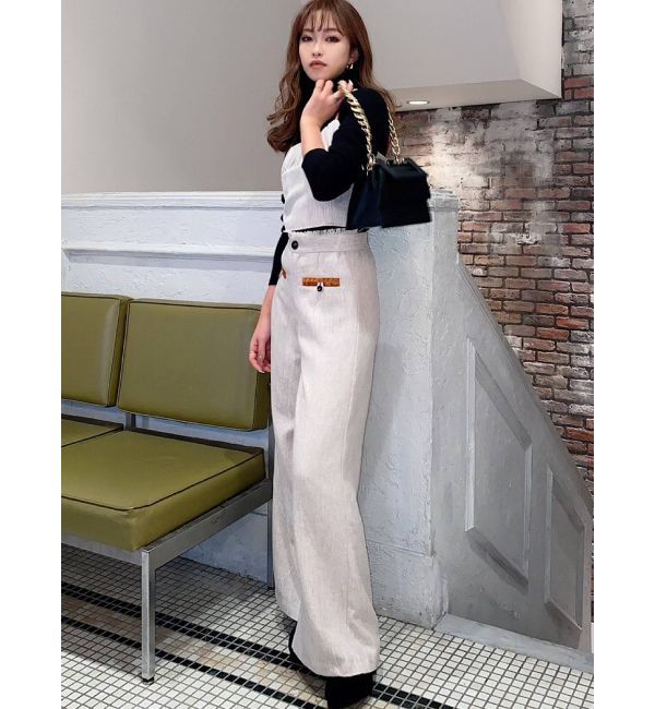 RESEXXY「バイカラーツイードビスチェ【セットアップ着用可能】」|シャツ・ブラウス|