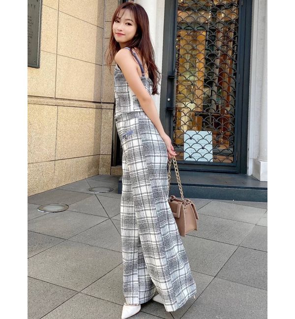 RESEXXY「バイカラーツイードビスチェ【セットアップ着用可能】」|シャツ・ブラウス|