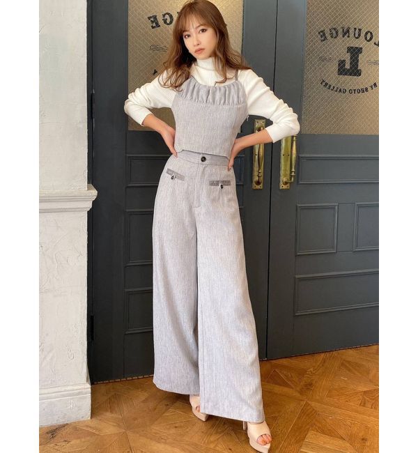 RESEXXY「バイカラーツイードビスチェ【セットアップ着用可能】」|シャツ・ブラウス|