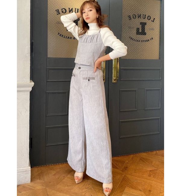 RESEXXY「バイカラーツイードビスチェ【セットアップ着用可能】」|シャツ・ブラウス|