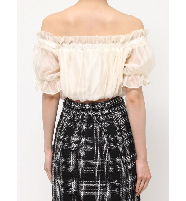 RESEXXY「クロップドオフショルトップス」|シャツ・ブラウス|