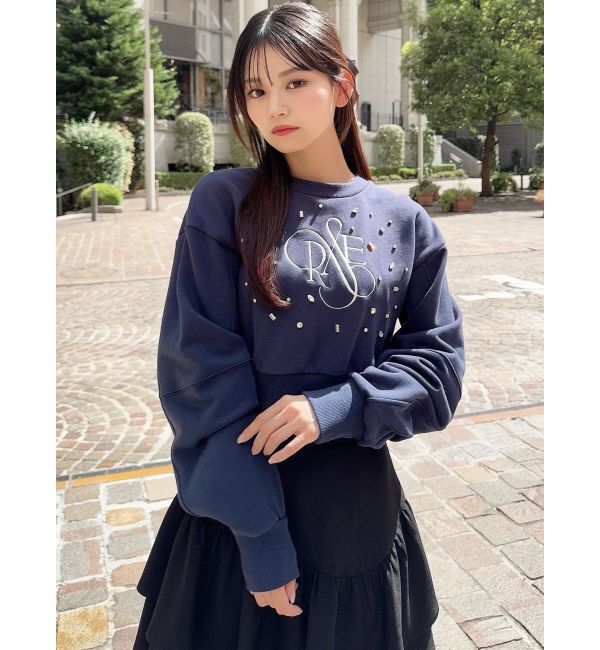 RESEXXY「ニュアンスロゴスウェットプルオーバー」|スウェット・ジャージ|