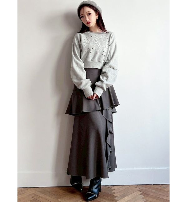 RESEXXY「ニュアンスロゴスウェットプルオーバー」|スウェット・ジャージ|