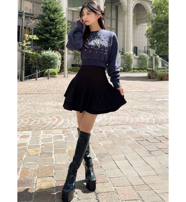 RESEXXY「ニュアンスロゴスウェットプルオーバー」|スウェット・ジャージ|