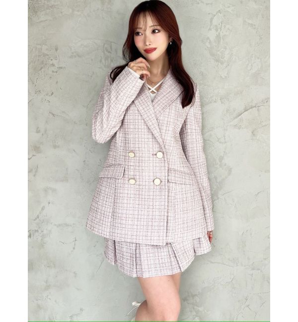 RESEXXY「ツイードミディジャケット【セットアップ着用可能】」|その他|