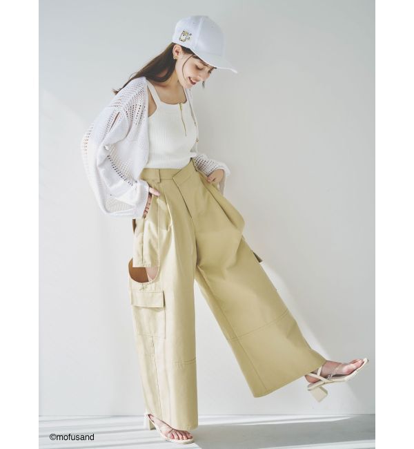 dazzlin「【mofusandコラボ】刺繍ワッペンCAP」|キャップ・キャスケット|