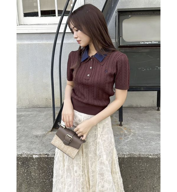 dazzlin「【再生産】スパンコールチュールスカート」|スカート|