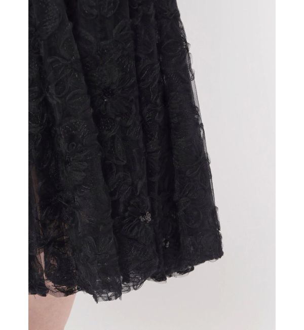 dazzlin「【再生産】スパンコールチュールスカート」|スカート|