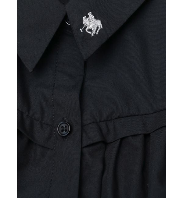 dazzlin「【POLO BCSコラボ/再生産】コルセットスウィッチングシャツワンピース」|ワンピース|