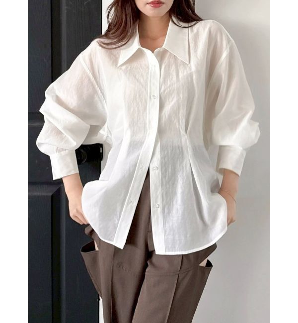 dazzlin「シアータックシャツ」|シャツ・ブラウス|