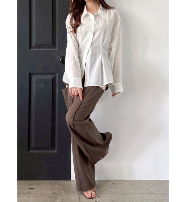 dazzlin「シアータックシャツ」|シャツ・ブラウス|