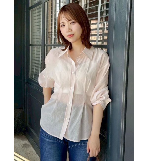 dazzlin「シアータックシャツ」|シャツ・ブラウス|