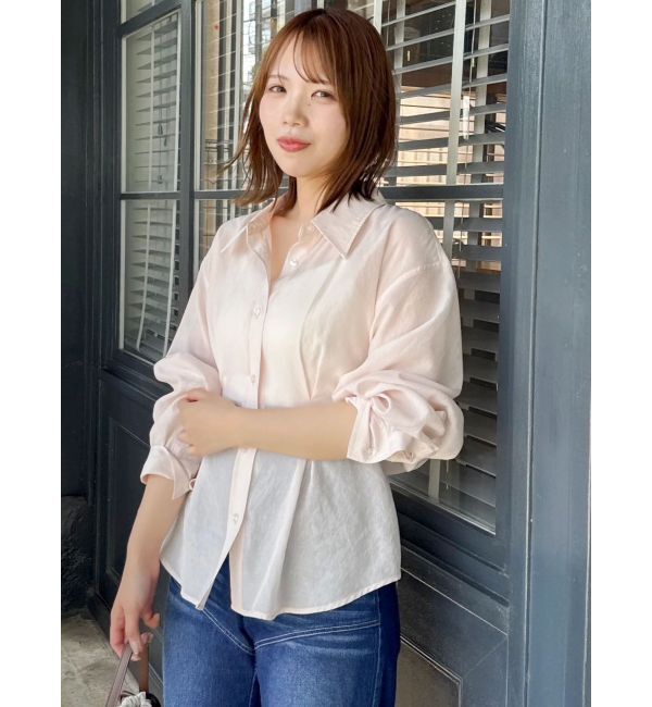 dazzlin「シアータックシャツ」|シャツ・ブラウス|